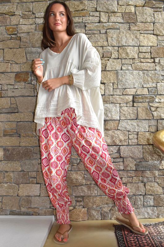 Ren Nerja Shirring Cuff Pant